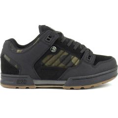 DVS Mens Militia Water Resistant Shoes - Black Camo Nubuck