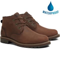Timberland Men's Larchmont Waterproof Leather Chukka Boots - Dark Brown - A2NW2
