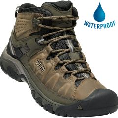 Keen Mens Targhee III Mid WP Waterproof Boots - Bungee Cord Black