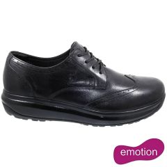 Joya Mens Paso Fino Leather Formal Shoes - Black
