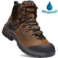 Keen Mens Wild Sky Waterproof Walking Boots - Dark Earth Black