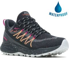Merrell Women's Bravada 2 WP Waterproof Walking Shoes - Black Fuchsia