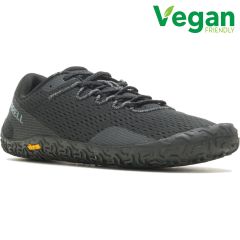 Merrell Mens Vapor Glove 6 Vegan Barefoot Trainers - Black
