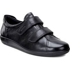 Ecco Womens Soft 2.0 Shoes - Black Black