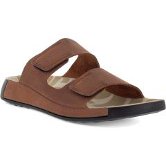 Ecco Shoes Mens 2nd Cozmo Adjustable Slide Sandals - Tuscany