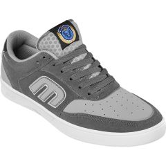 Etnies Mens The Aurelien Skate Shoes - Grey Light Grey