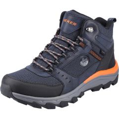 Rieker Mens F9620 Water Resistant Walking Boots - Schwarz Ocean