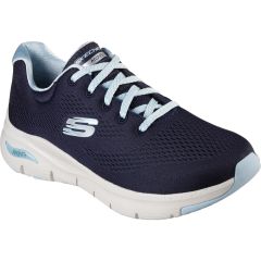 Skechers Womens Arch Fit Big Appeal Trainers - Navy Light Blue