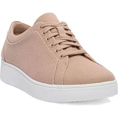 Fitflop Women's Rally Canvas Trainers - Beige