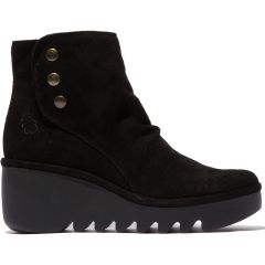 Fly London Womens Brom Ankle Boots - Black