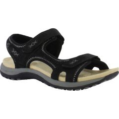 Free Spirit Women's Frisco Adjustable Sandals  - Black