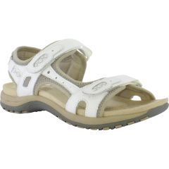 Free Spirit Womens Frisco Adjustable Sandals - White