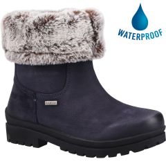 Hush Puppies Women's Alice Waterproof Boots - Navy