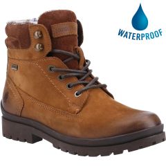 Hush Puppies Womens Annay Waterproof Boots - Camel