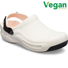 Crocs Men's Women's Bistro Pro Literide Vegan Clogs - White
