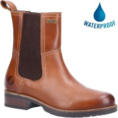 Cotswold Womens Somerford Waterproof Chelsea Boots - Tan