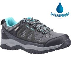 Cotswold Women's Maisemore Low Waterproof Walking Shoes - Grey