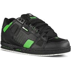 Globe Mens Sabre Skate Shoes - Black Moto Green