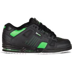 Globe Mens Sabre Skate Shoes - Black Moto Green