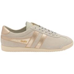 Gola Womens Bullet Pearl Classics Suede Trainers Shoes - Off White