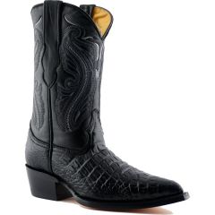 Grinders Womens Indiana Cowboy Boots - Black