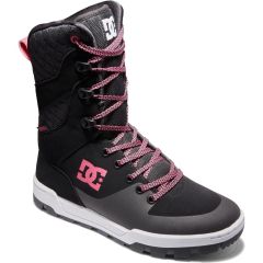DC Womens Nadene Boot - Black White Crazy Pink