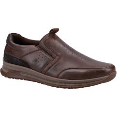 Hush Puppies Mens Cole Shoes - Light Brown