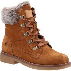 Hush Puppies Womens Florence Water Resistant Boots - Tan