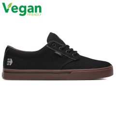 Etnies Mens Jameson Eco Vegan Skate Shoes - Black Charcoal Gum