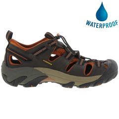 Keen Mens Arroyo II Waterproof Sandals - Black Olive Bombay Brown