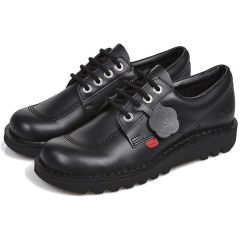 Kickers Mens Kick Lo Core Work School Shoes - Black