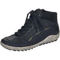 Rieker Womens L7543 Chukka Boots - Black