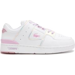 Lacoste Womens Court Cage 222 Leather Trainers - White White