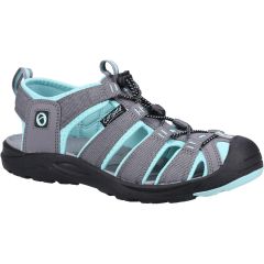 Cotswold Womens Marshfield Sandals - Grey Turquoise
