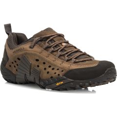 Merrell Men's Intercept Leather Walking Shoes - Moth Brown