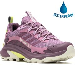 Merrell Women's Moab Speed 2 GTX Waterproof Walking Shoes - Mauve