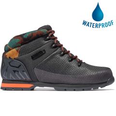 Timberland Mens Euro Sprint Mid Hiker Waterproof Boots - Black Camo - A2K7D