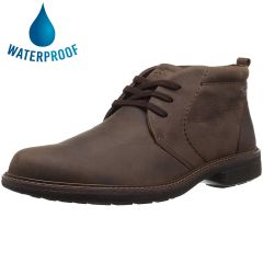 Ecco Shoes Mens Ecco Turn Waterproof Chukka Boots - Cocoa Brown