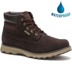 Caterpillar Mens Cat Founder WP TX Waterproof Ankle Boot - Coffee Bean