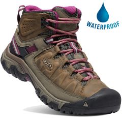 Keen Women's Targhee III Mid WP Waterproof Boots - Weiss Boysenberry