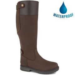 Woodland Womens Harper Waterproof Country Boot - Brown