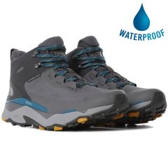 North Face Mens Vectiv Exploris Futurelight Waterproof Walking Boots - Zinc Grey Asphalt Grey
