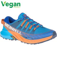 Merrell Mens Agility Peak 4 Vegan Trail Running Shoes - Tahoe