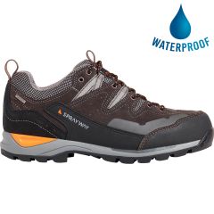 Sprayway Mens Oxna Low Waterproof Walking Shoes - Charcoal