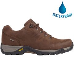Sprayway Mens Girona Low Waterproof Leather Walking Shoes - Dark Brown