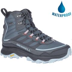 Merrell Mens Moab Speed Thermo Mid Waterproof Walking Boots - Rock