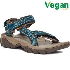 Teva Women's Terra Fi 5 Universal Adjustable Walking Sandal - Foggy Mountain Blue