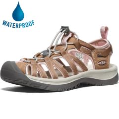 Keen Whisper Womens Walking Sandals - Toasted Coconut Peach Whip