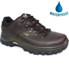 Grisport Mens Dartmoor Waterproof Leather Walking Shoes - Brown