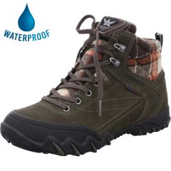 Allrounder by Mephisto Women's Nigata Tex Waterproof Walking Boots - Loden Olive